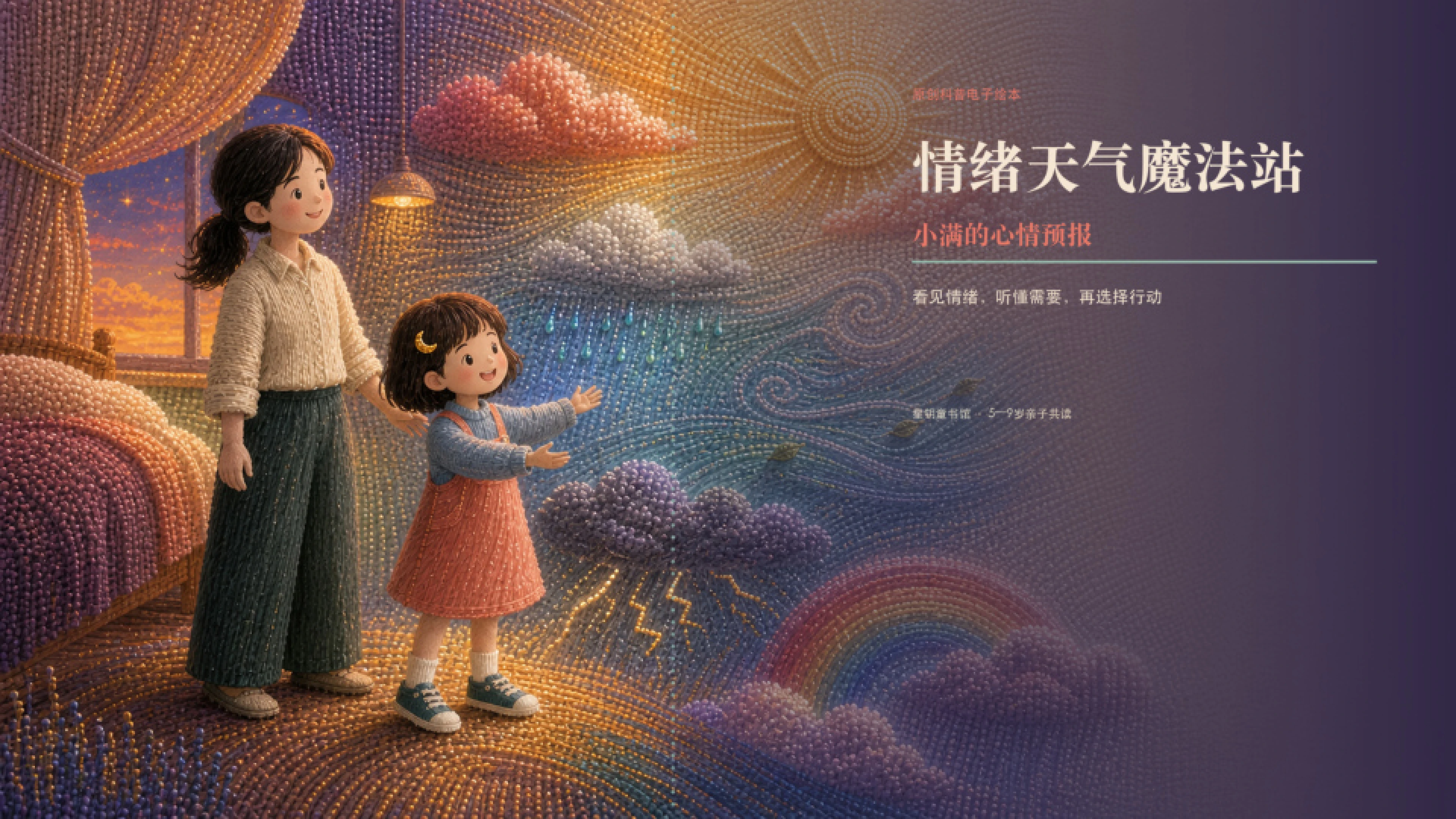 《情绪天气魔法站》封面