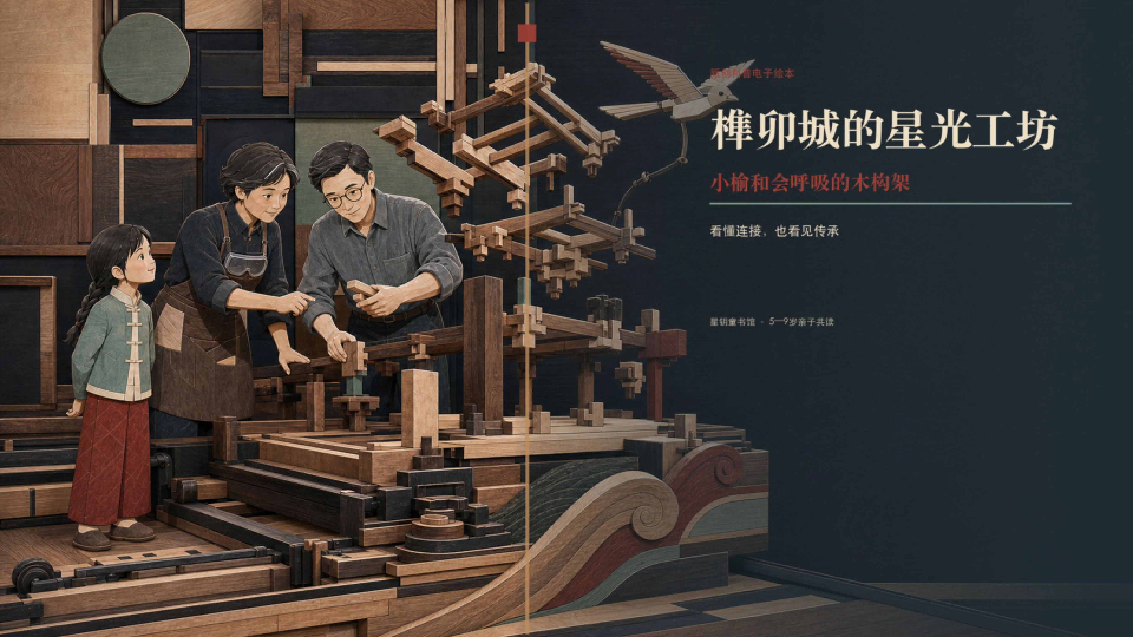 《榫卯城的星光工坊》封面